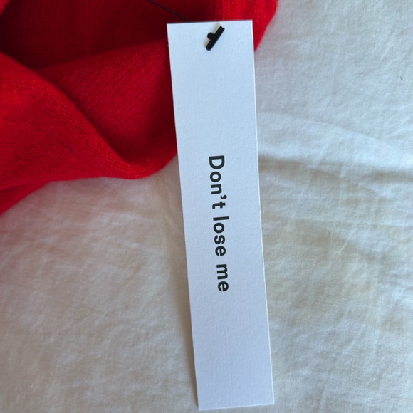 NEW Reformation Reese Cashmere Tank in Scarlet | NWT | Size S - Picture 7 of 8